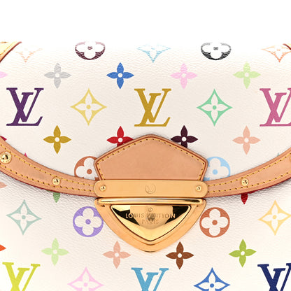 Louis Vuitton Monogram Multicolor Beverly MM White 7 of 10