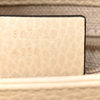 Gucci Dollar Calfskin Interlocking G Crossbody Bag Mystic White 7 of 10