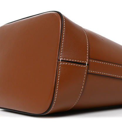 Celine Smooth Calfskin Small Cuir Triomphe Bucket Bag Tan 9 of 9