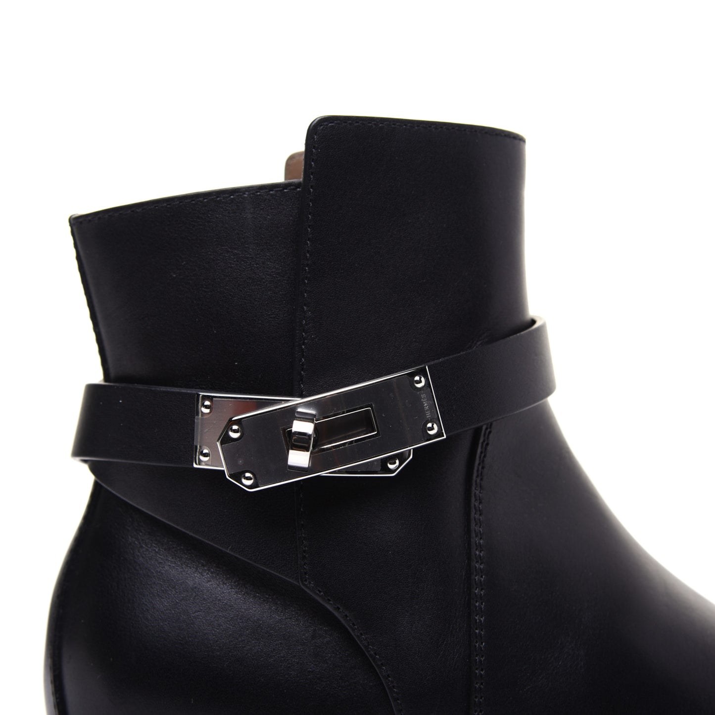 Calfskin Neo Low Boots 35 Black
