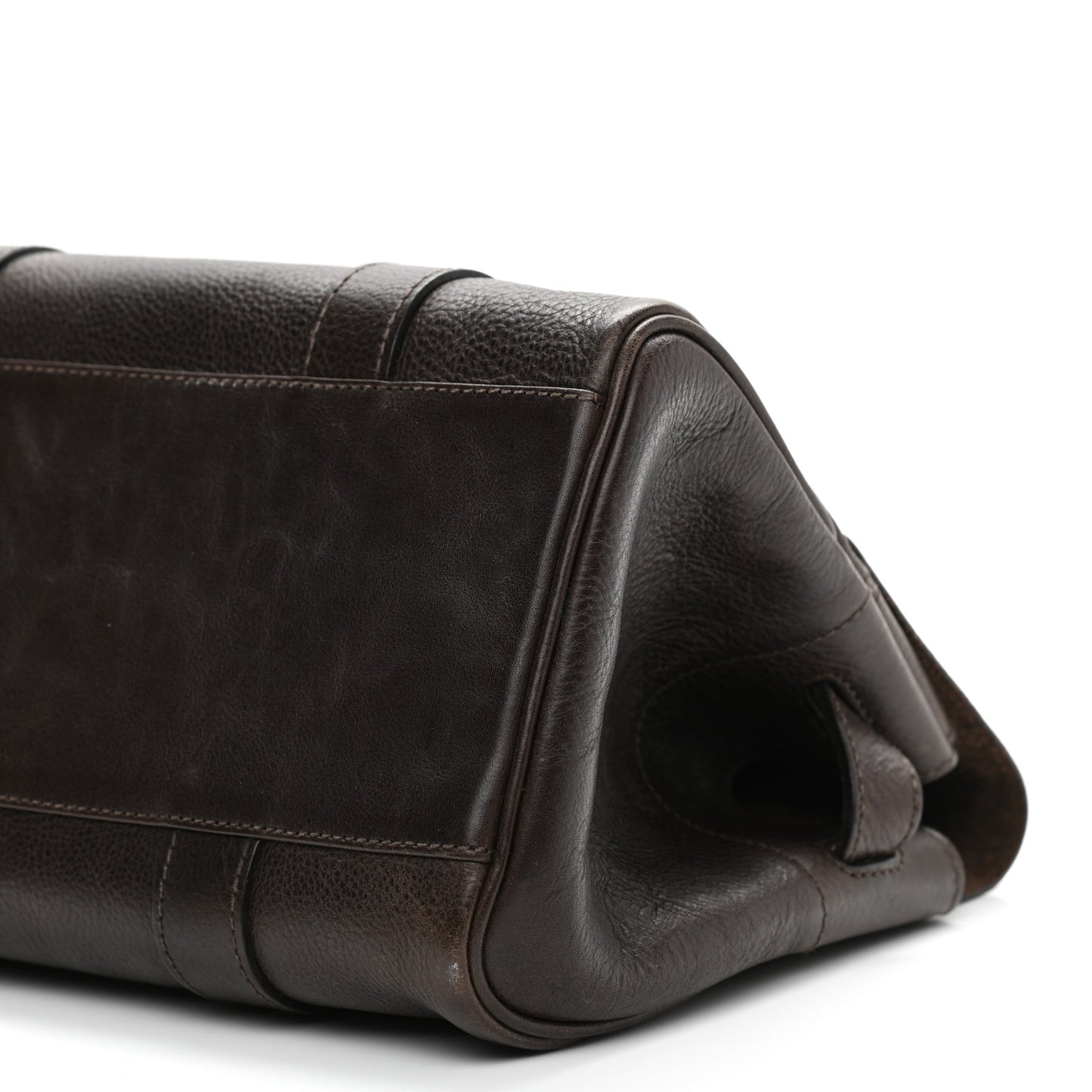Classic Grain Calfskin Bayswater Chocolate
