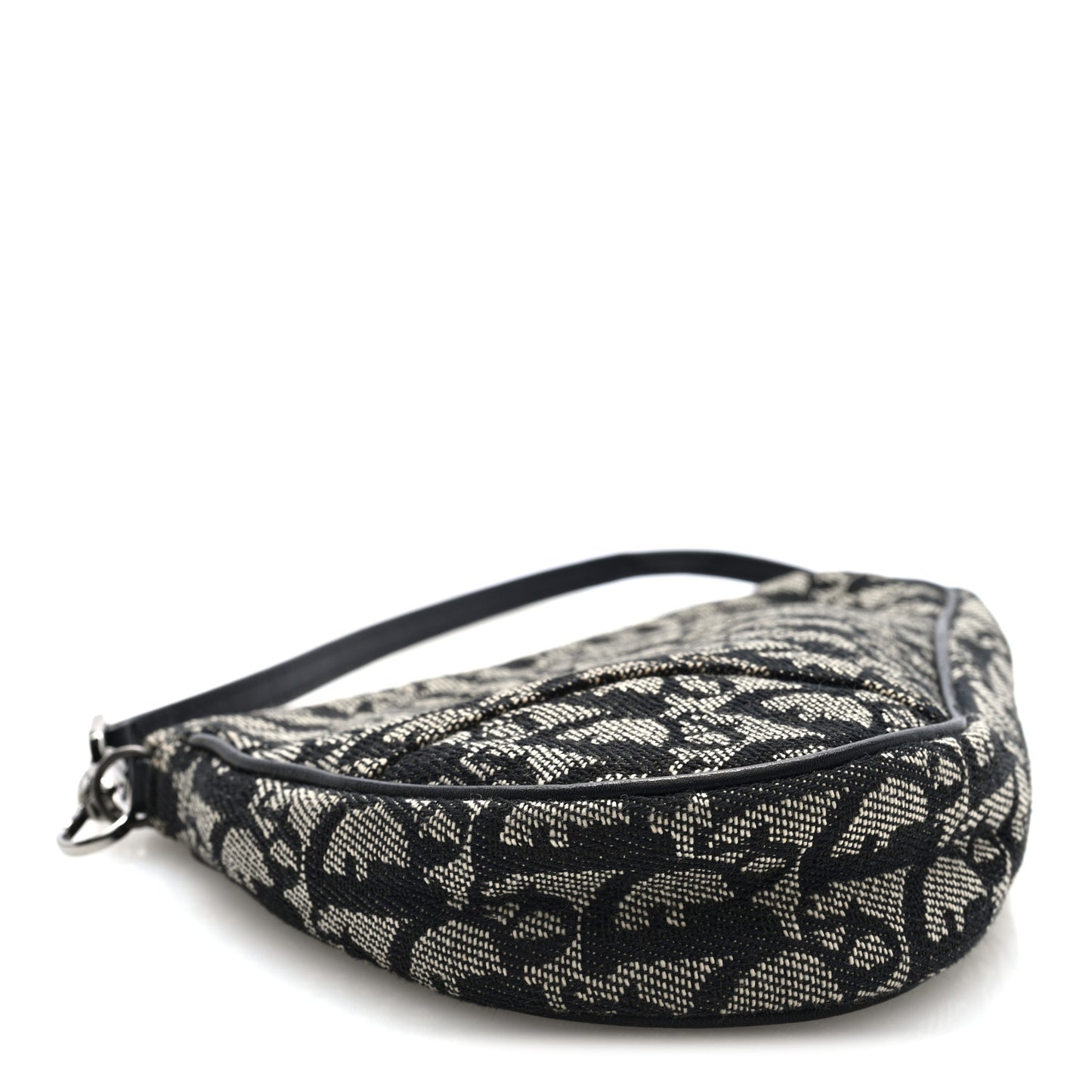Monogram Mini Saddle Pochette Black