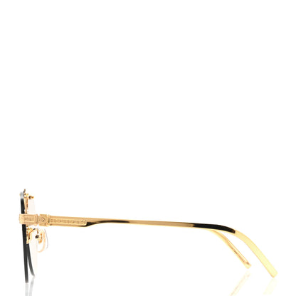 Louis Vuitton Metal LV Ash Sunglasses Z1261E Gold 3 of 7