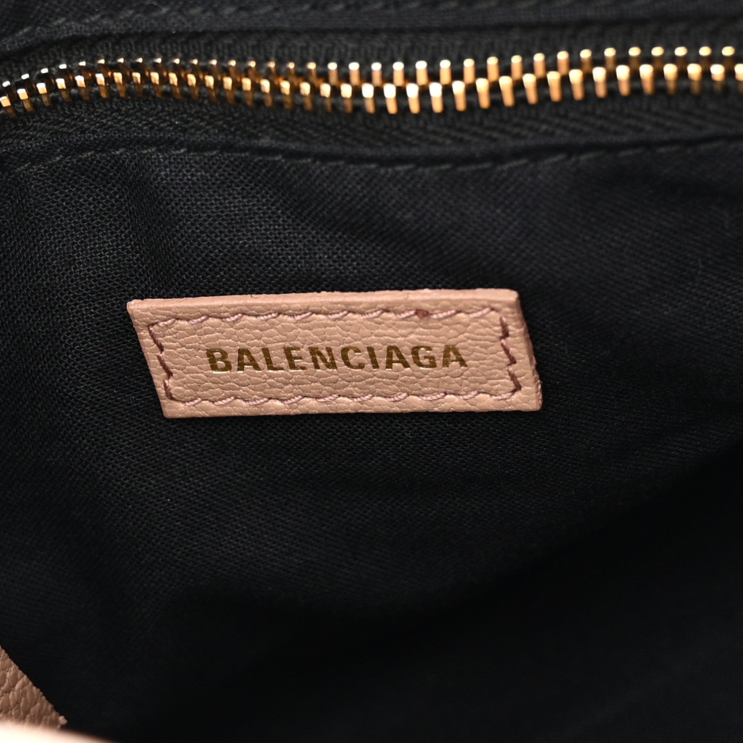 Balenciaga Chevre Gold Metallic Edge Hardware Mini City Rose Des Sables 6 of 9