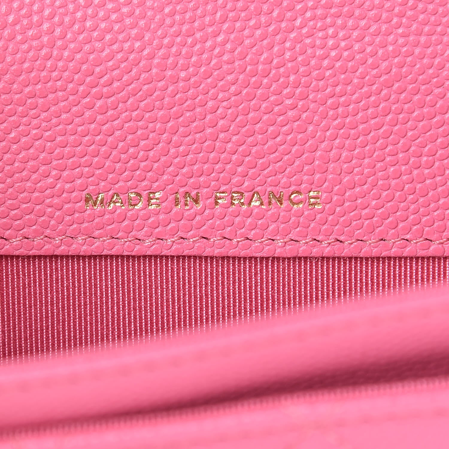 Chanel Caviar Quilted Flap Card Holder Pink 7 of 9