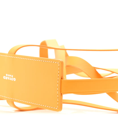 Goyard Goyardine Minaudiere Trunk Bag Yellow 13 of 15