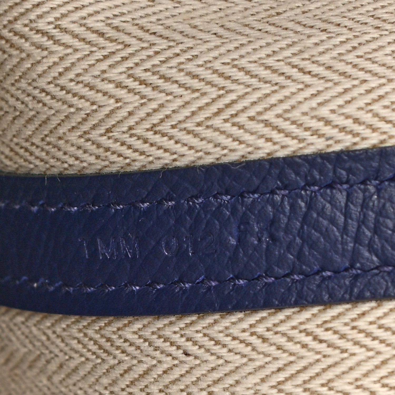 Hermes Epsom Garden Party 30 TPM Bleu Indigo 7 of 10