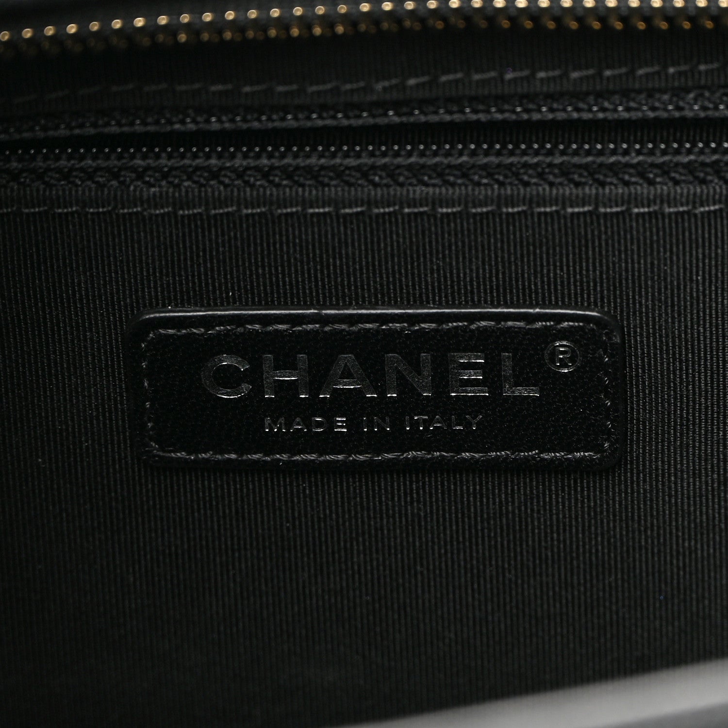 Chanel Patent Goatskin Quilted Medium Gabrielle Hobo Black 6 of 14