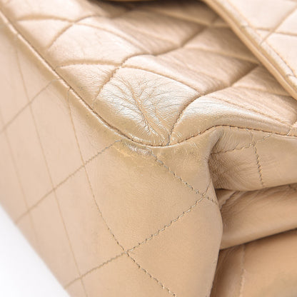 Chanel Lambskin Quilted Medium Double Sided Flap Beige 16 of 18