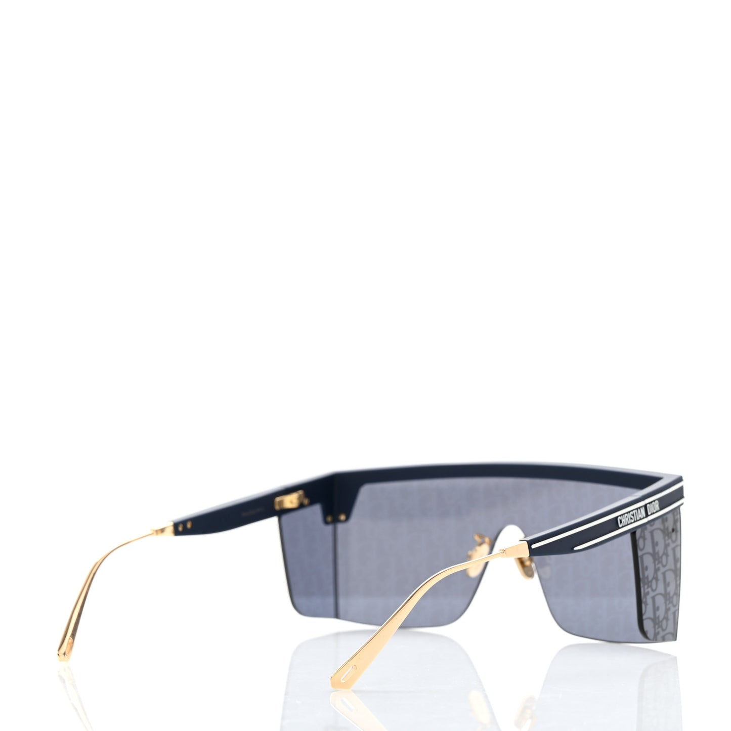 Oblique Diorclub M1U Mask Sunglasses Blue
