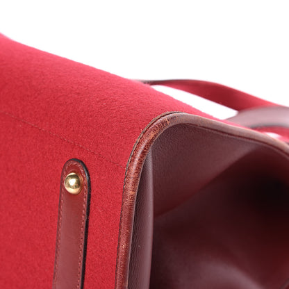 Hermes Felt Barenia Feu2Dou Rouge Vif Rouge H 9 of 12