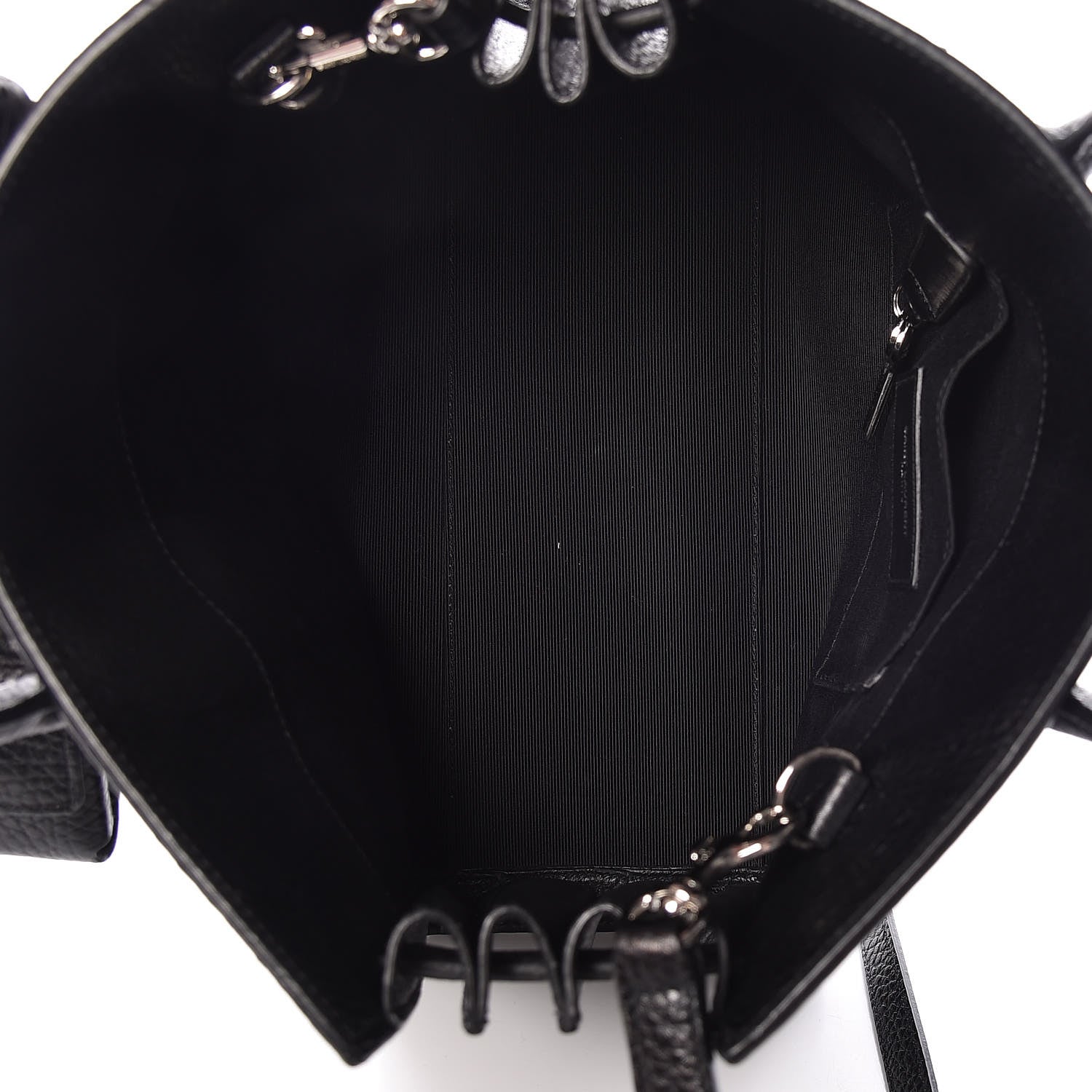 Saint Laurent Grained Calfskin Baby Sac De Jour Black 5 of 14