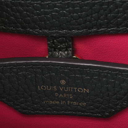 Louis Vuitton Taurillon Capucines BB  Black 6 of 9