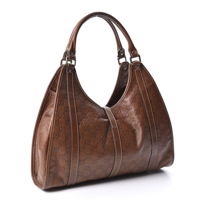 Gucci Guccissima Medium Joy Shoulder Bag Brown 2 of 10