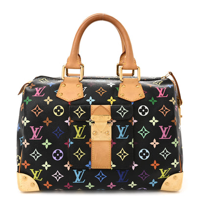 Louis Vuitton Monogram Multicolor Speedy 30 Black 1 of 12