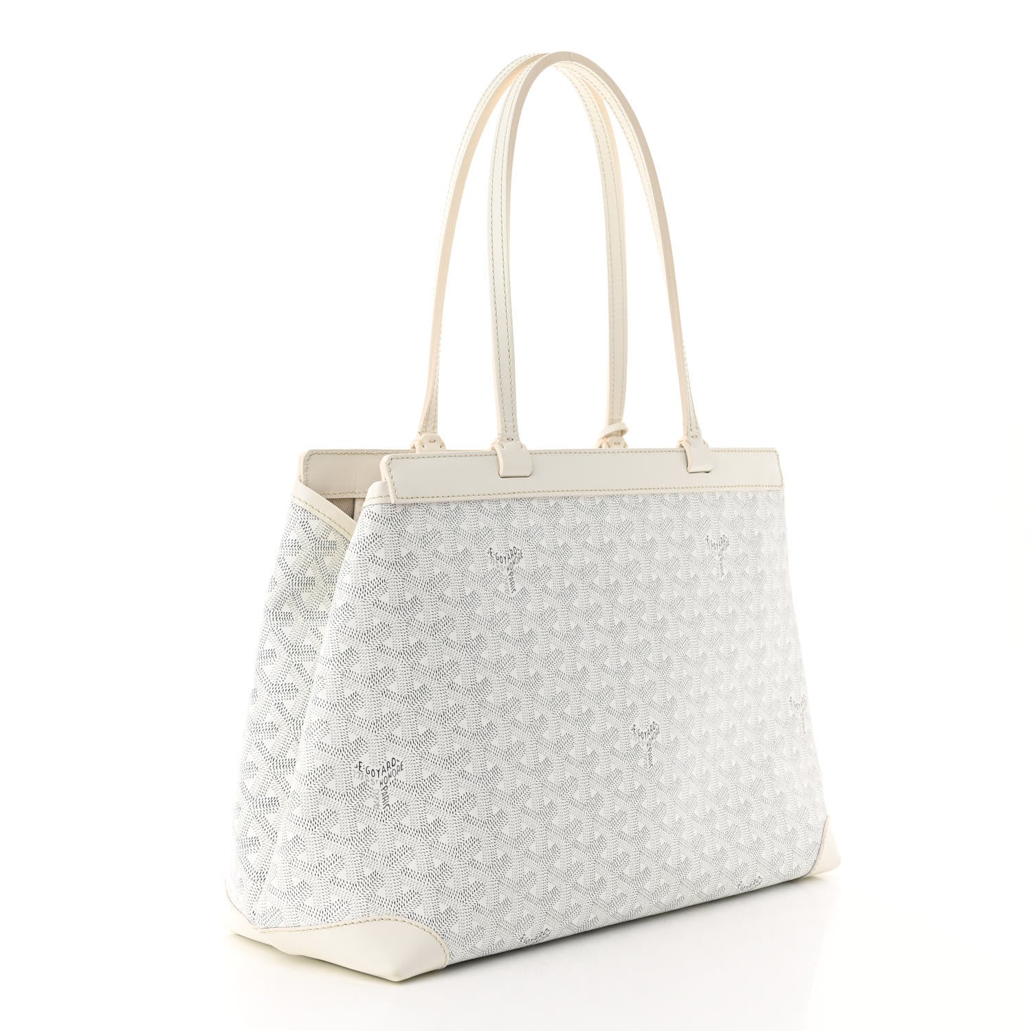 Goyard Goyardine Bellechasse PM White 3 of 18