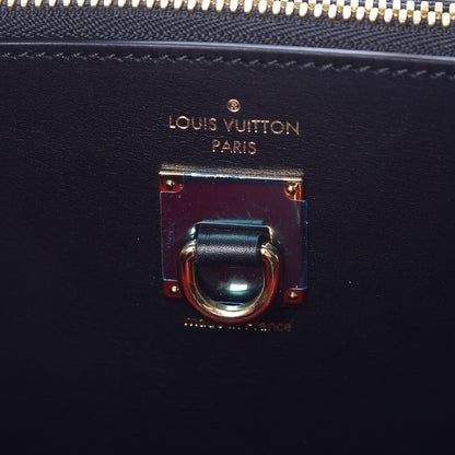 Louis Vuitton Calfskin City Steamer MM Rouge Black 7 of 18