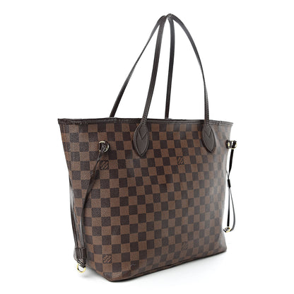 Louis Vuitton Damier Ebene Neverfull MM 3 of 23