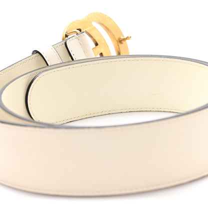 Gucci Calfskin Double G 40mm Belt 85 34 Mystic White 5 of 5