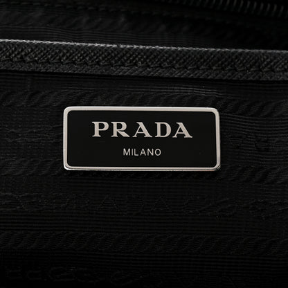 Prada Re-Nylon Saffiano Medium Backpack Black 7 of 15