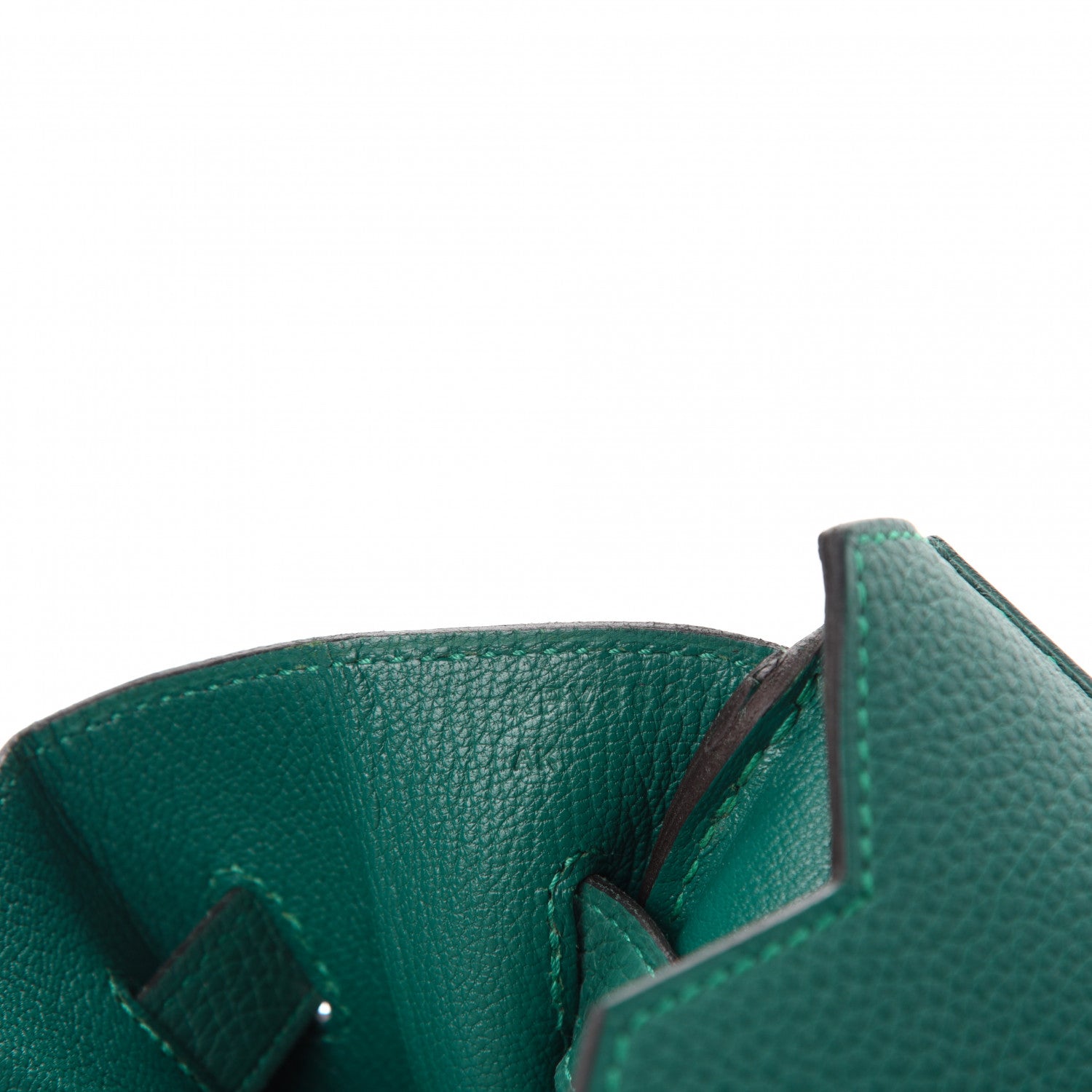 Hermes Togo Birkin 35 Malachite 9 of 10
