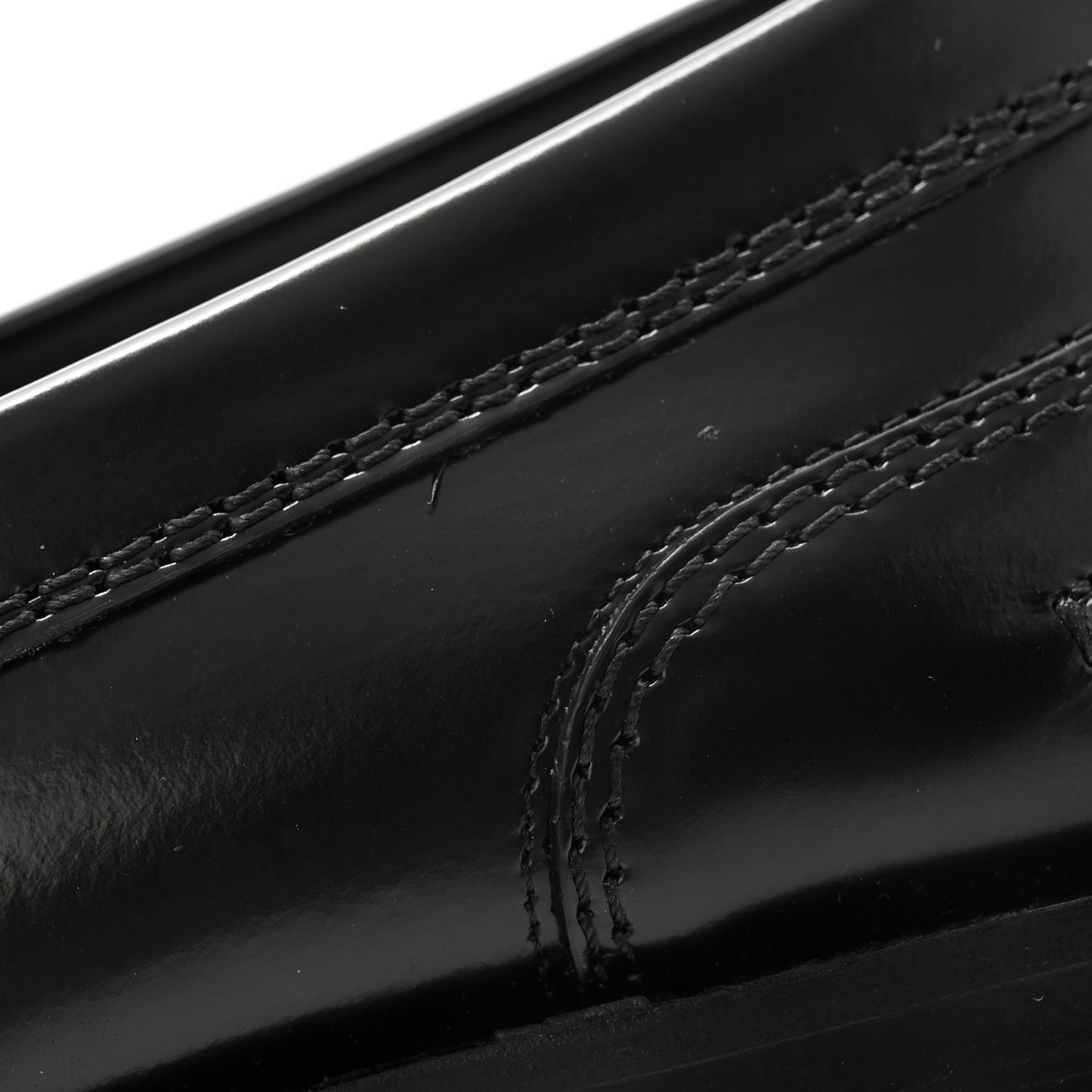 Vitello Logo Loafers 35.5 Black