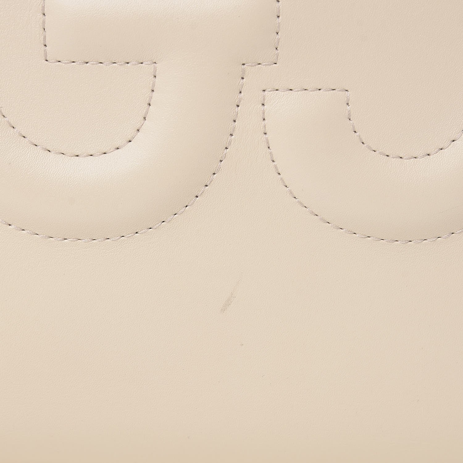 Gucci Apollo Calfskin GG Dadini Embroidered Large Hobo Mystic White 9 of 12