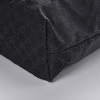 Gucci Nylon Monogram Large Tote Black 12 of 12