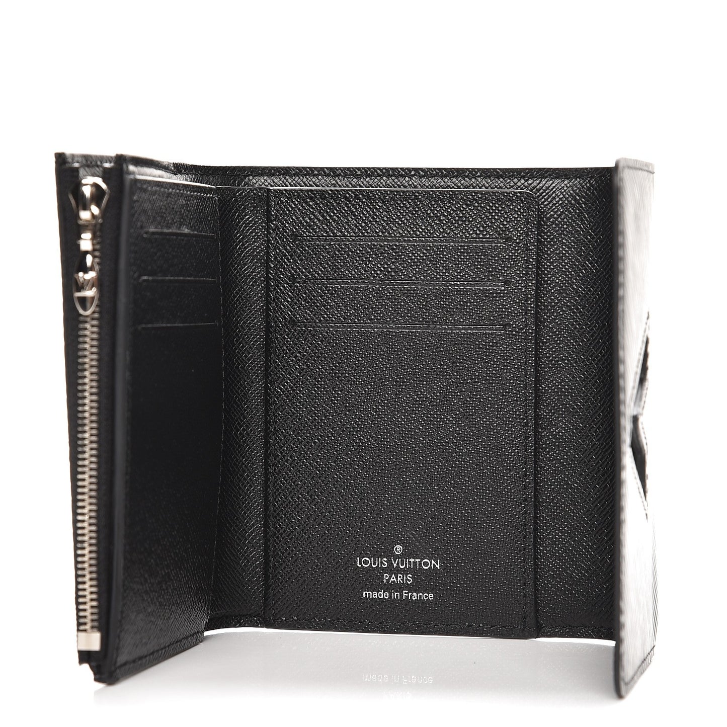 Epi Twist Compact Wallet Black