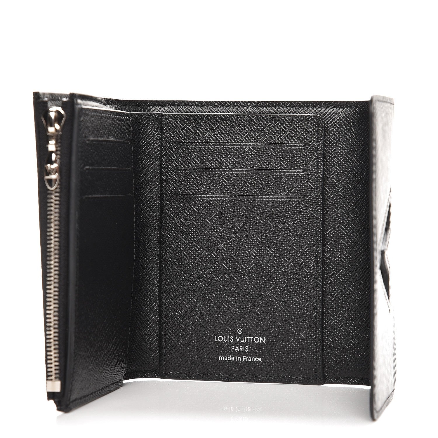 Louis Vuitton Epi Twist Compact Wallet Black 4 of 6