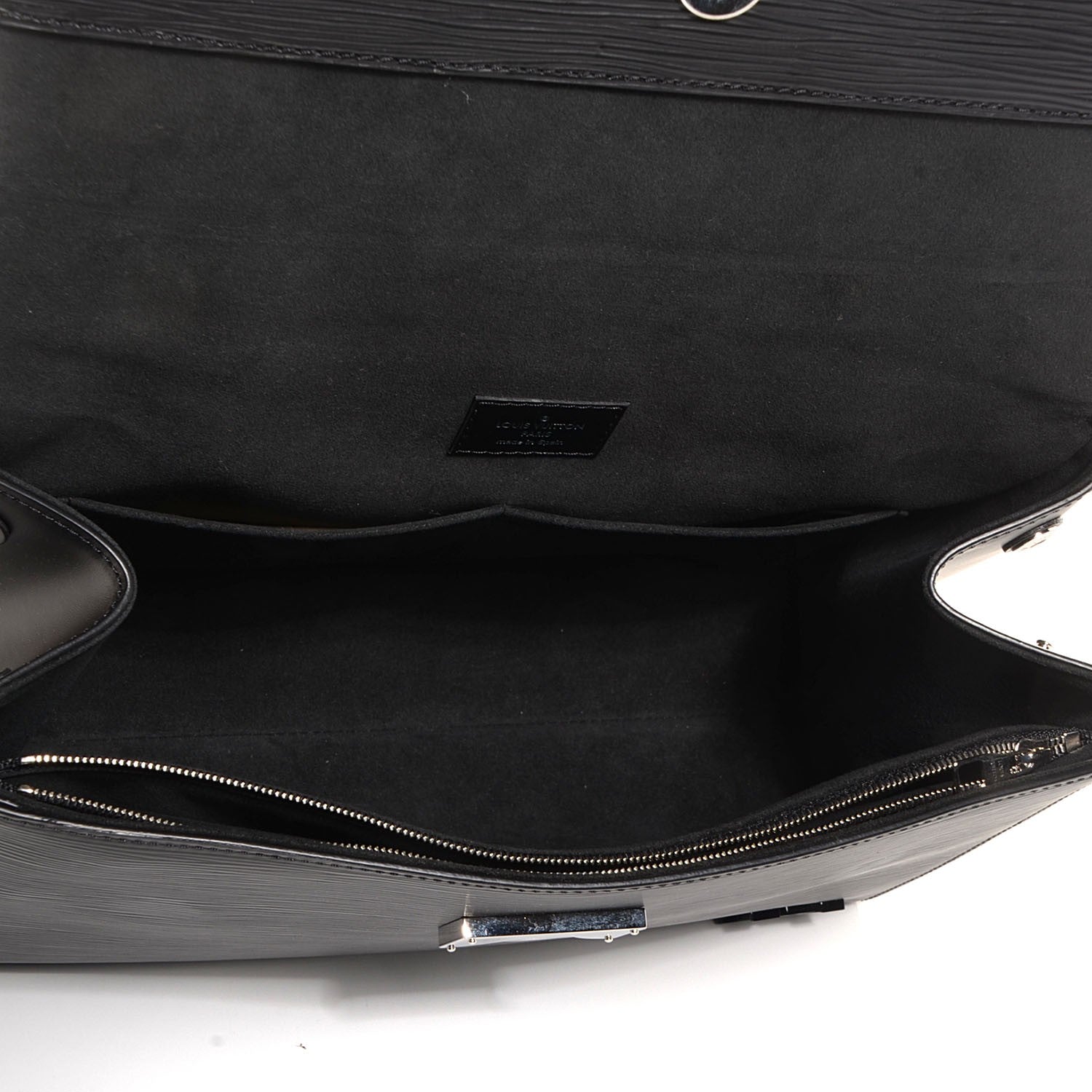 Louis Vuitton Epi Cluny MM Black 7 of 9
