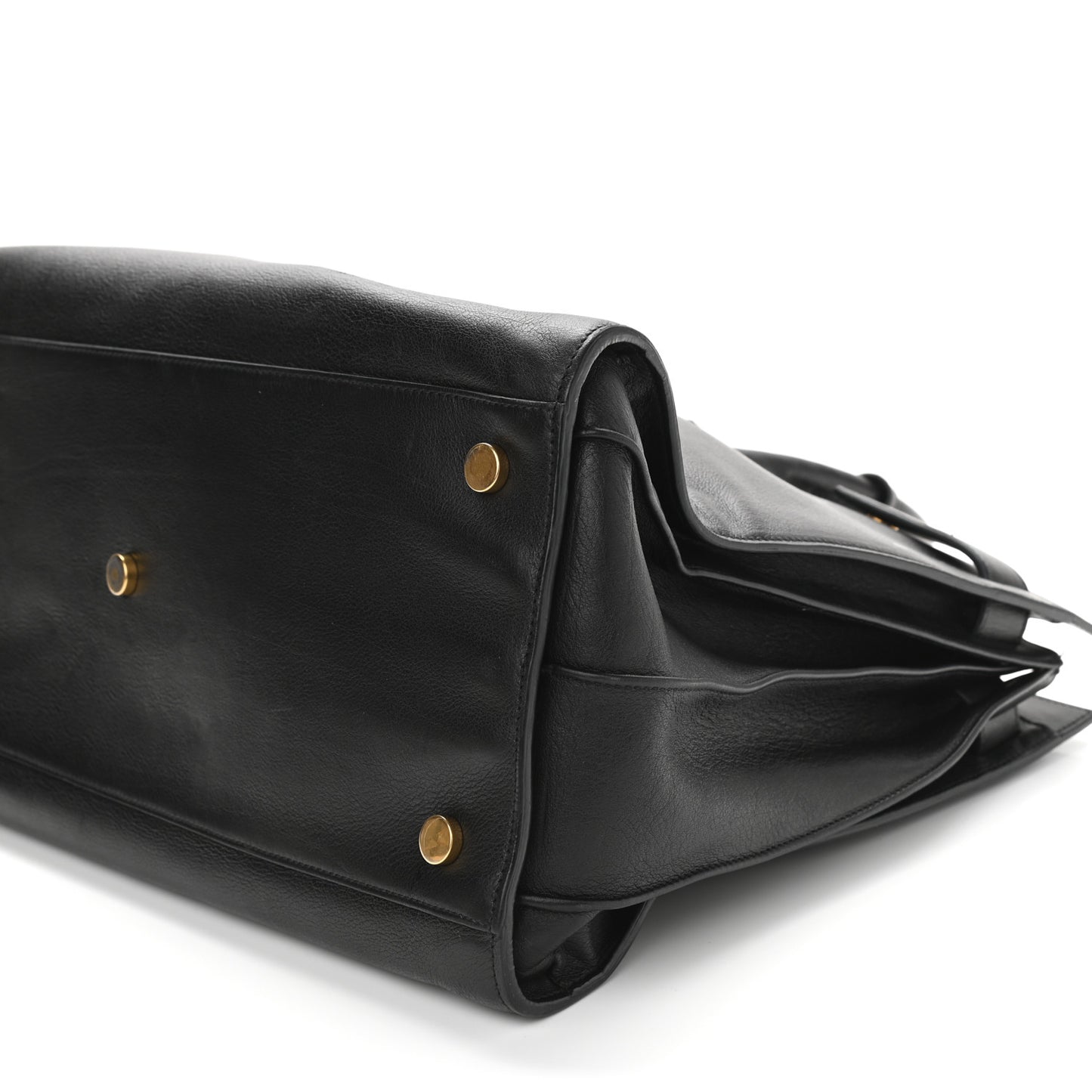 Calfskin Large Sac De Jour Carryall Black