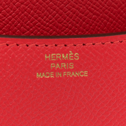 Hermes Epsom Constance 18 Rouge de Coeur 6 of 11