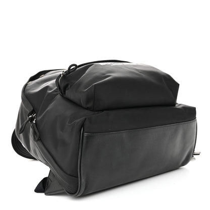 Burberry Nylon Logo Print Jett Backpack Black 4 of 9