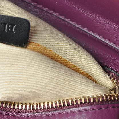 Valentino Garavani Vitello Medium Rockstud Tote Grape 9 of 9