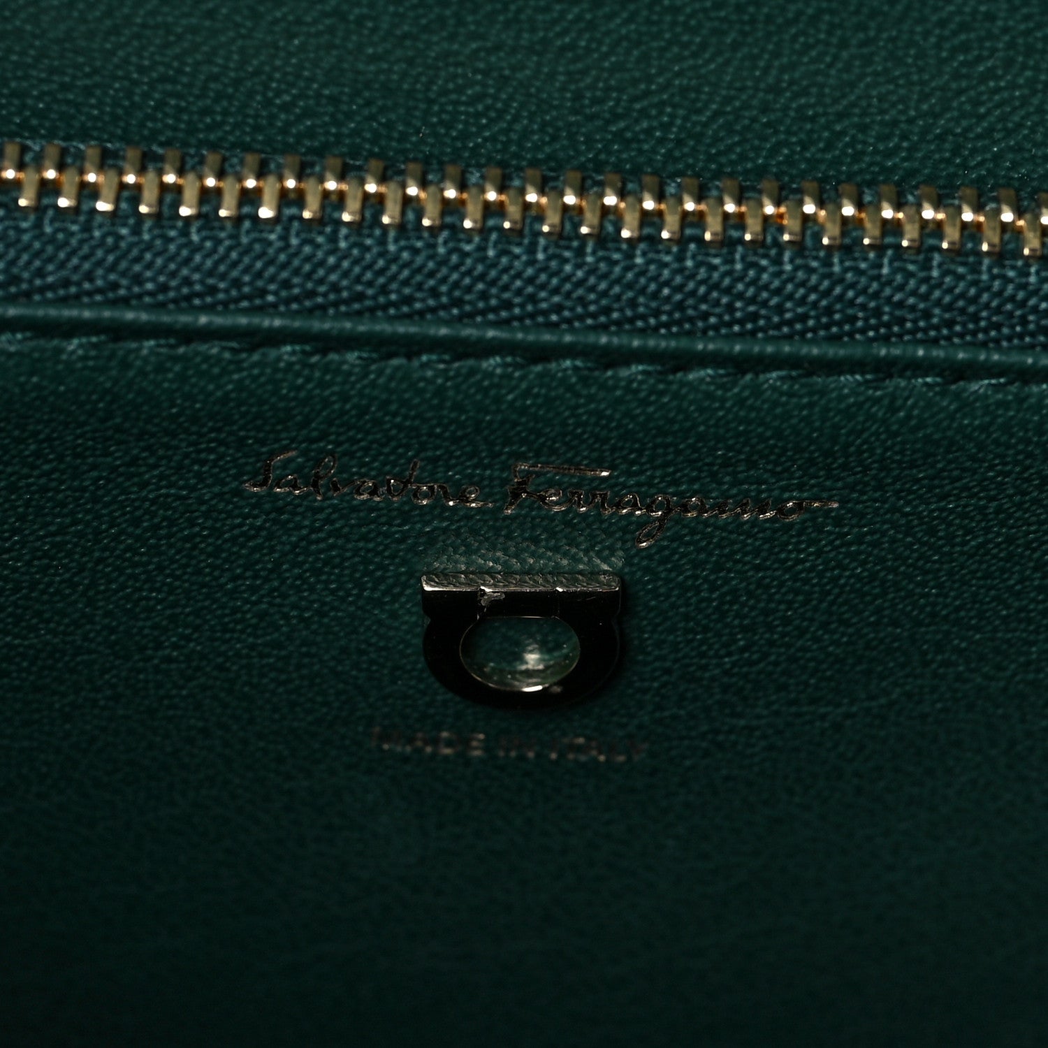 Salvatore Ferragamo Lizard Medium Top Handle Boxyz Bag 5 of 7