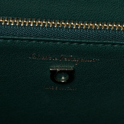 Salvatore Ferragamo Lizard Medium Top Handle Boxyz Bag 5 of 7
