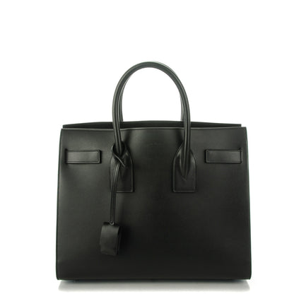 Saint Laurent Smooth Calfskin Small Sac De Jour Black 1 of 8