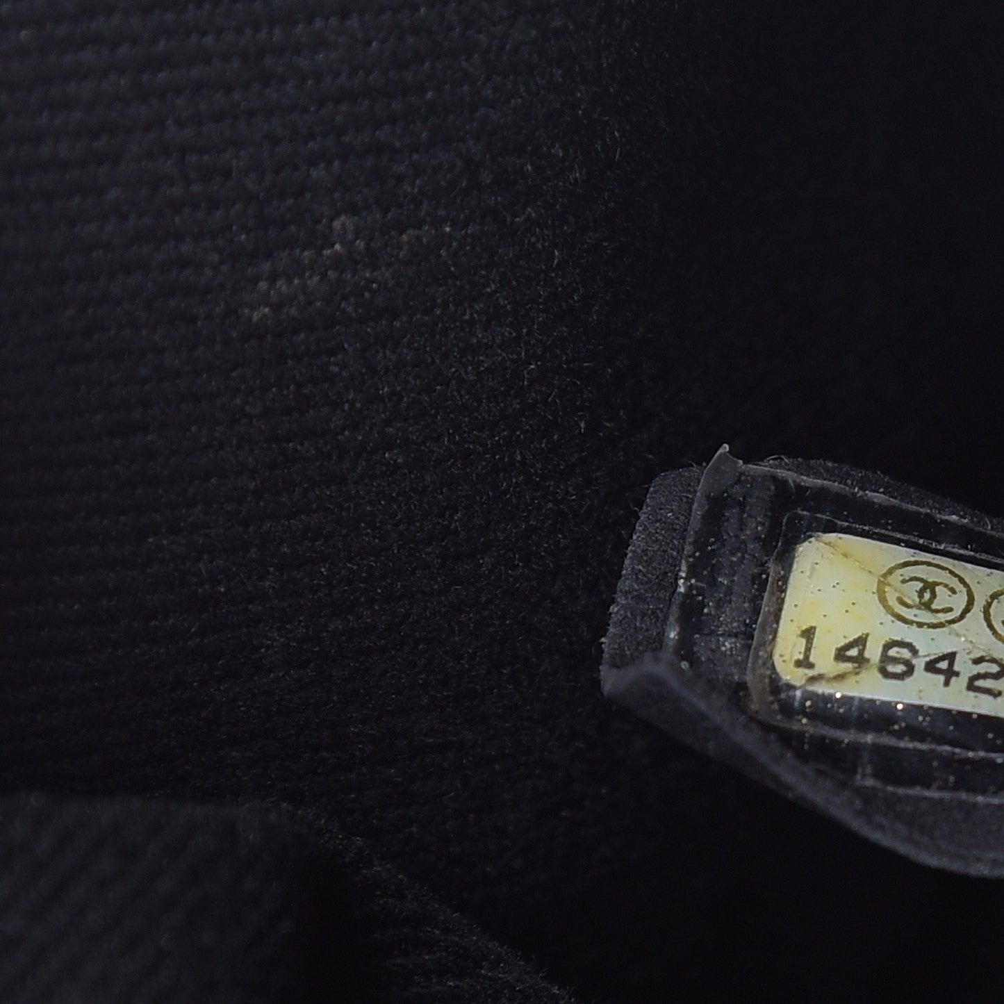 Calfskin Quilted In The Business Flap Bag Black