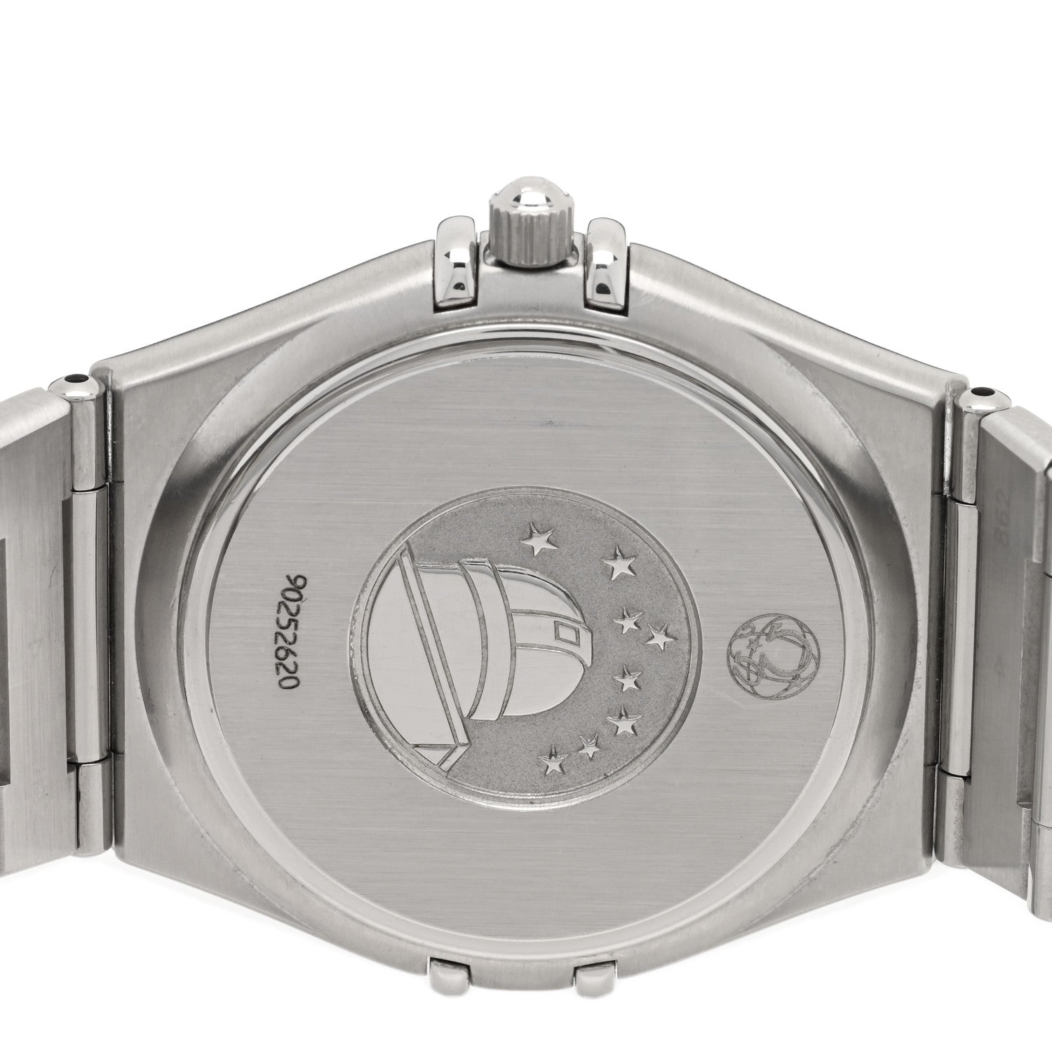 Omega Stainless Steel 33mm Constellation Quartz Watch White 1512.30 4 of 4