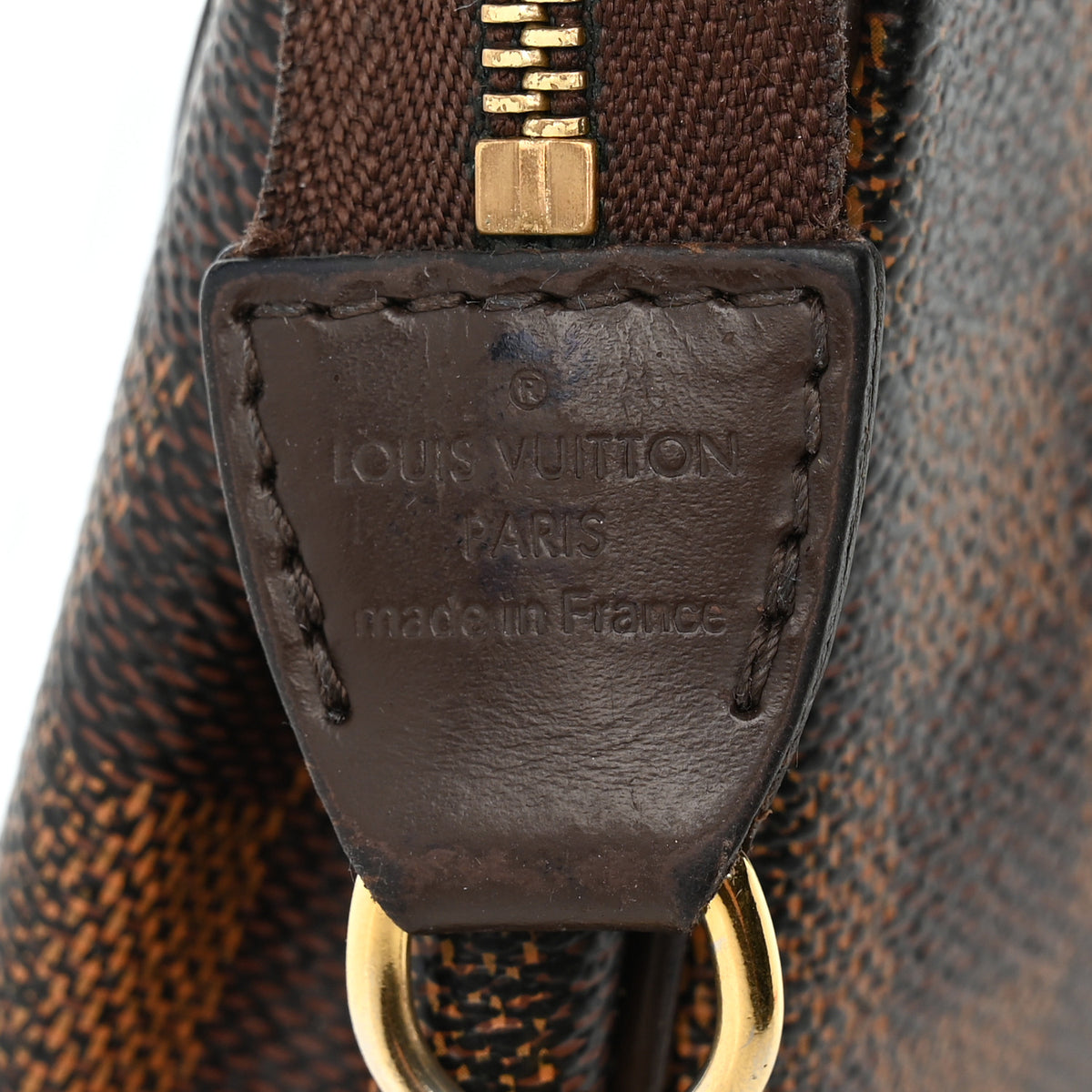 Louis Vuitton Damier Ebene Eva Clutch 6 of 10