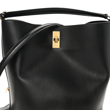 Celine Smooth Calfskin Bucket 16 Bag Black 8 of 10