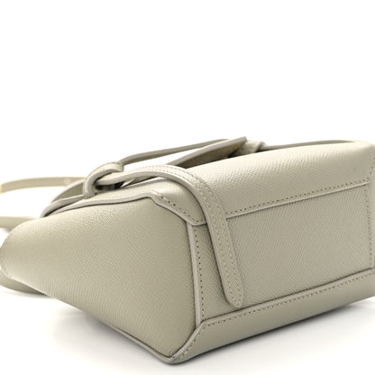Celine Grained Calfskin Pico Belt Bag Green Clay 9 of 10
