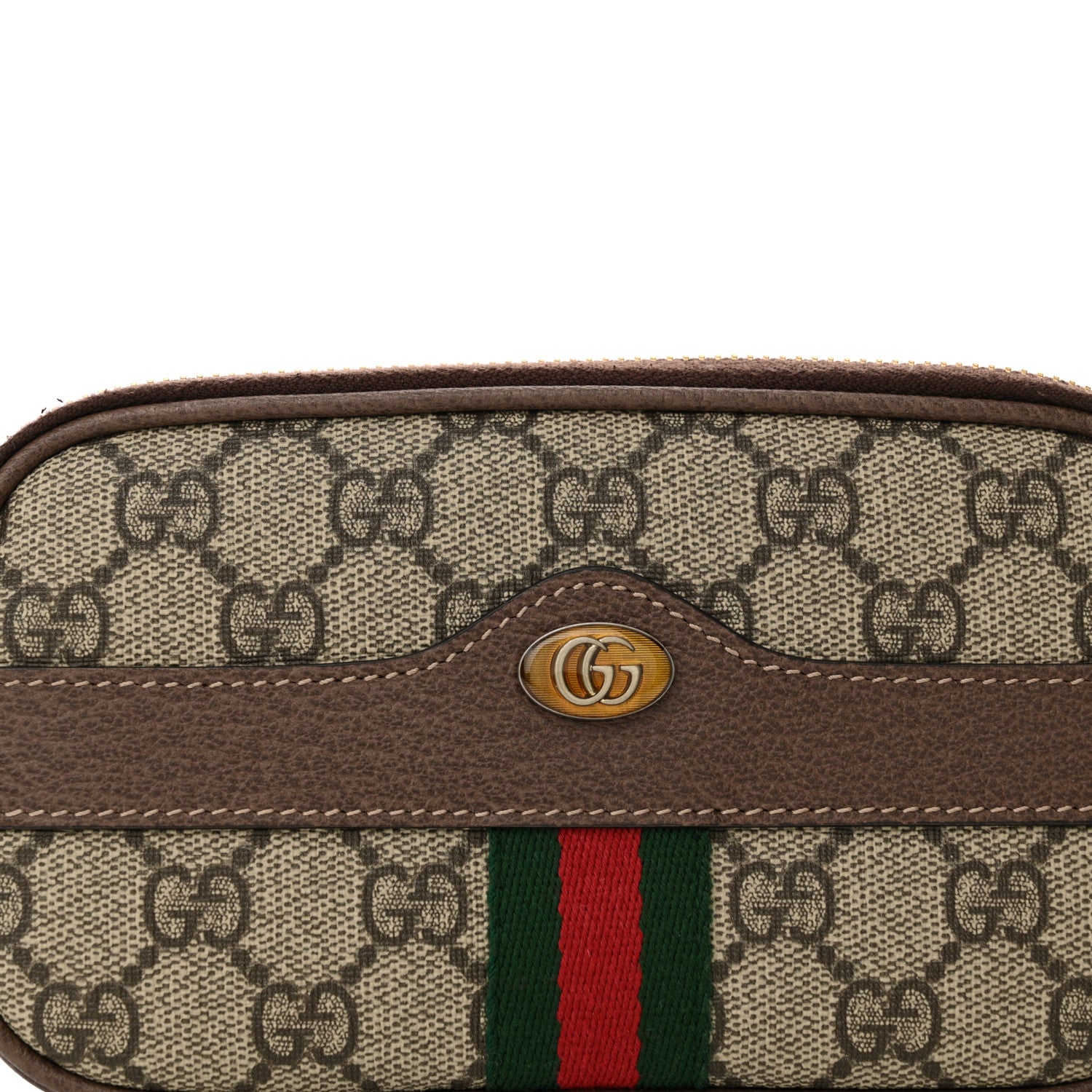 Gucci GG Supreme Monogram Ophidia Belted iPhone Case 85 34 Dark Brown 8 of 13