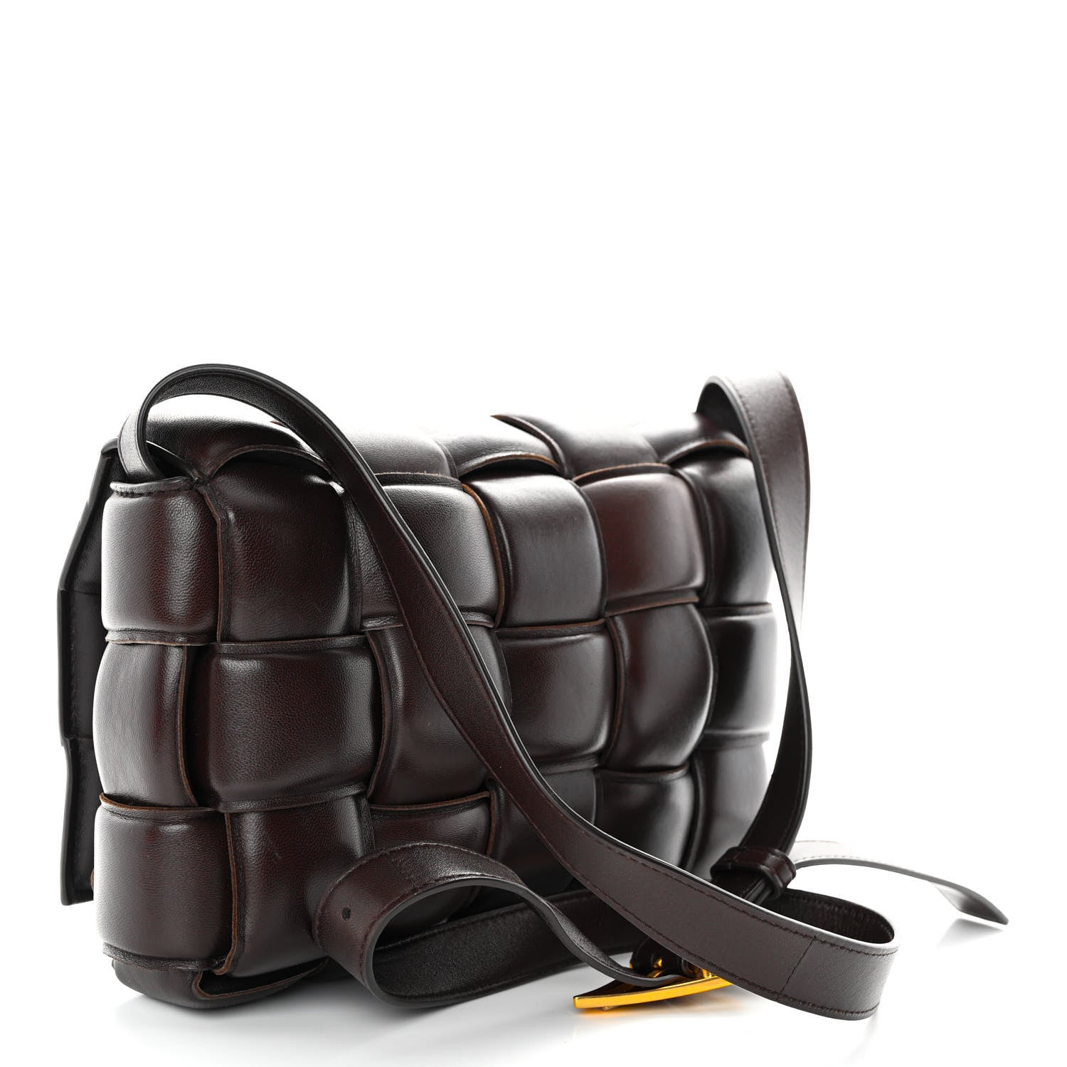 Bottega Veneta Nappa Maxi Intreccio Padded Cassette Crossbody Bag Fondant 3 of 9