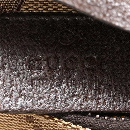 Gucci Monogram Web Belt Bag Dark Brown 6 of 10