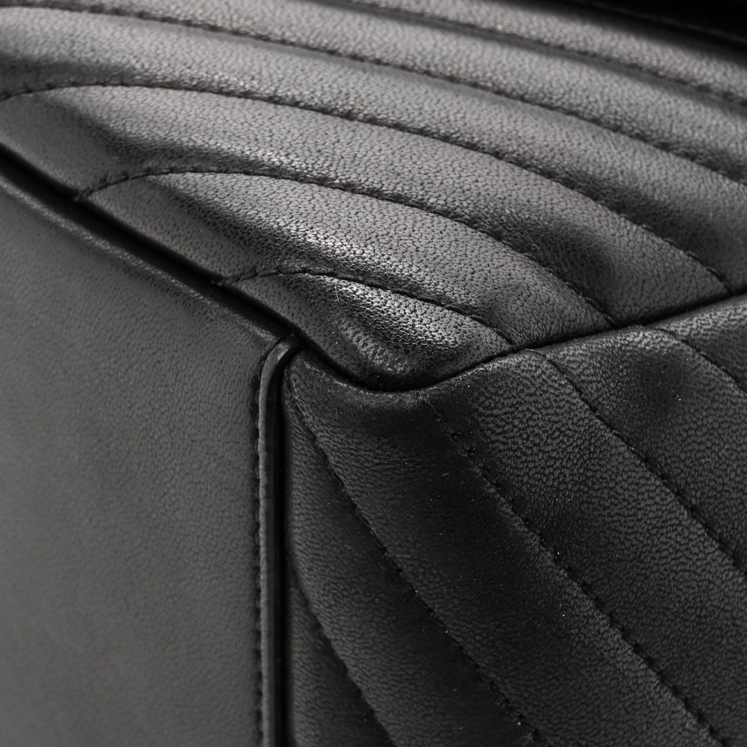 Saint Laurent Lambskin Matelasse Monogram Joe Backpack Black 14 of 14