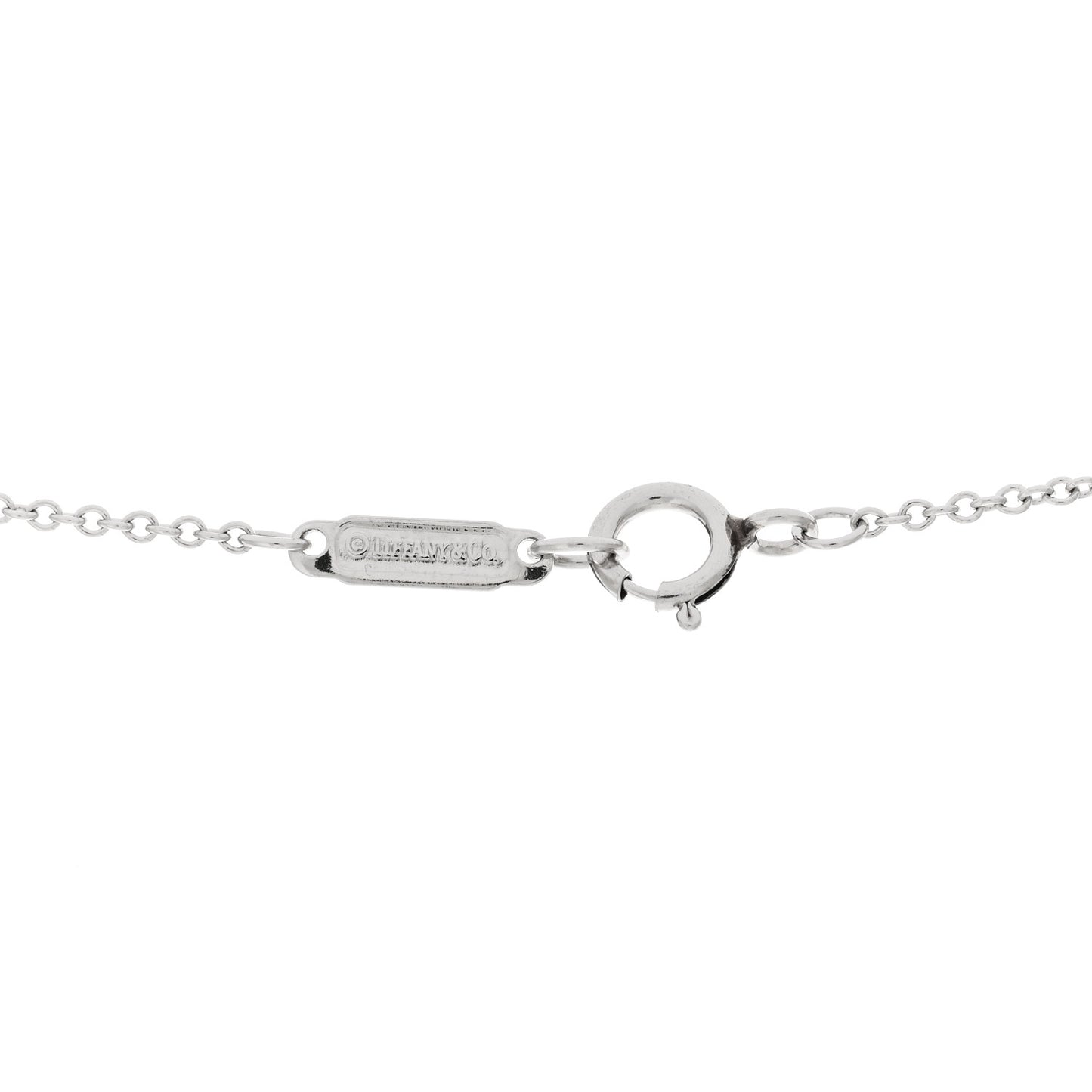 Platinum Diamond Victoria Bow Necklace