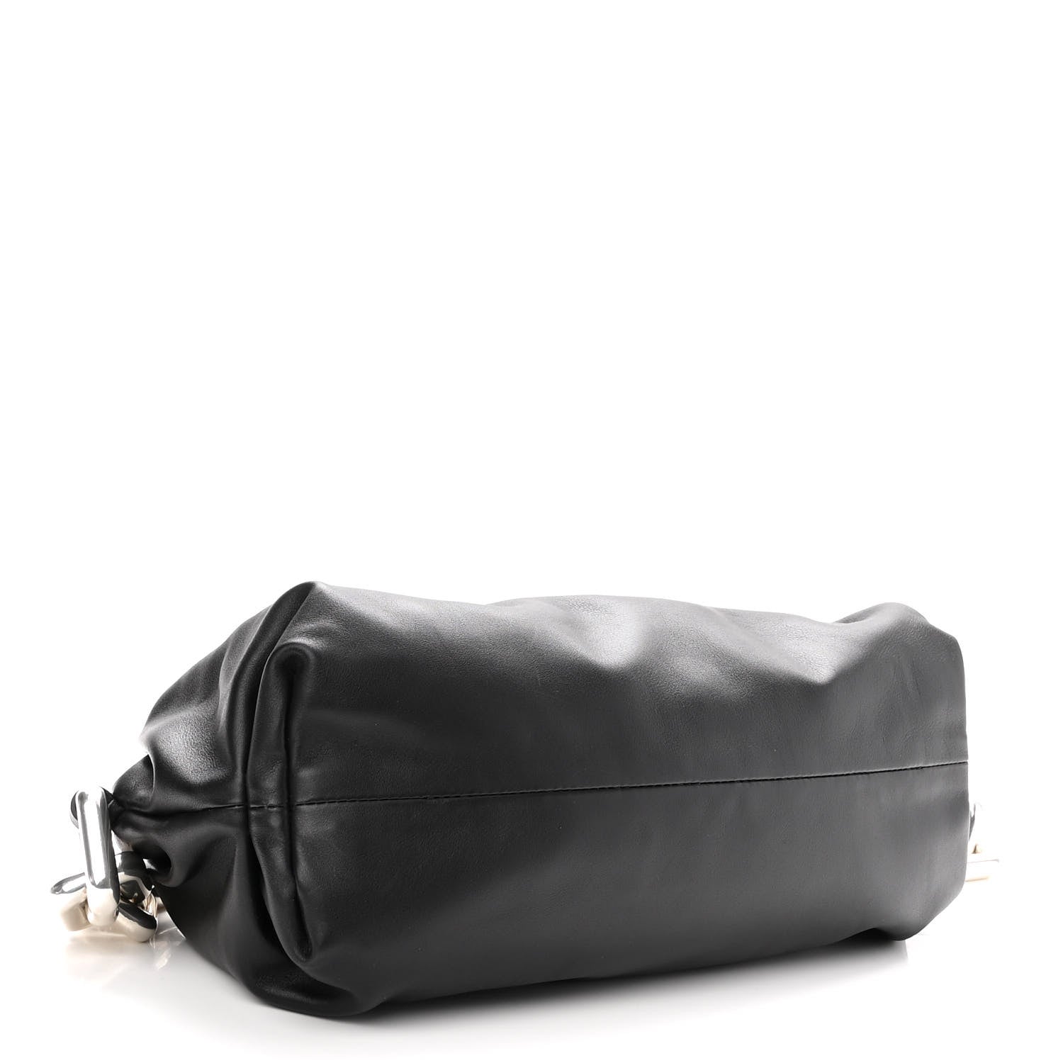 Bottega Veneta Calfskin The Pouch Chain Black 4 of 9