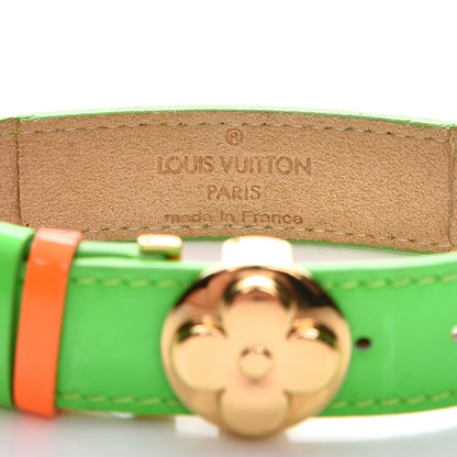 Louis Vuitton Vernis Fluo Wish Bracelet Green 3 of 6